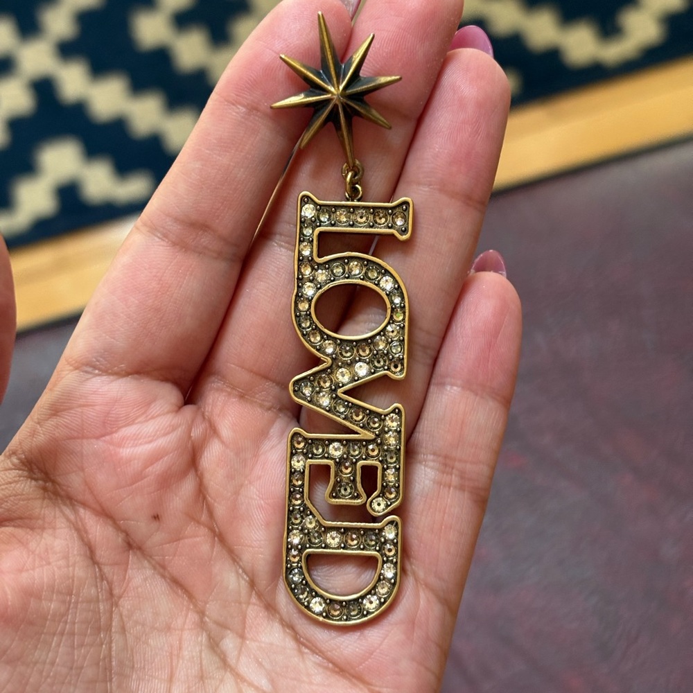 Gucci Gold statement earrings - Picture 6 of 6